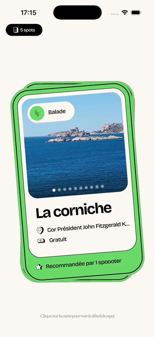 Les résultats d’une recherche perso